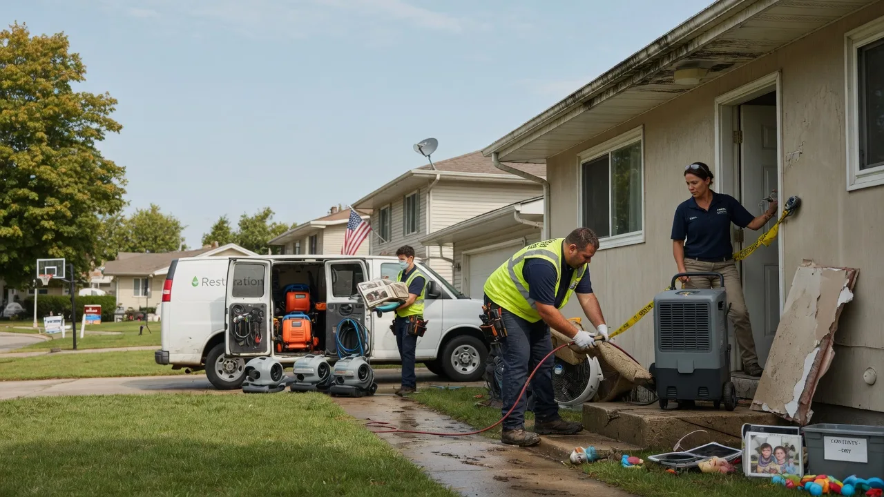 Water Damage Restoration in Greensboro, IN near me